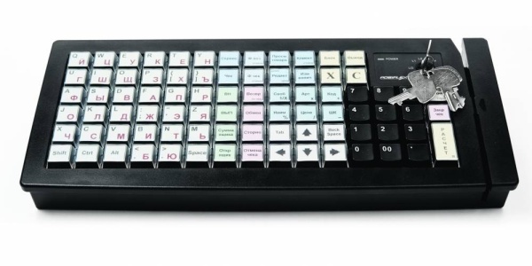 Клавиатура Posiflex KB-6600 программируемая Клавиатура Posiflex KB-6600 программируемая