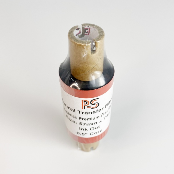 MP_2_Черный риббон PS Wax/Resin Premium 57мм х 74м (термотрансферная лента), OUT, 0.5'', ширина втулки 110мм MP_2_Черный риббон PS Wax/Resin Premium 57мм х 74м (термотрансферная лента), OUT, 0.5'', ширина втулки 110мм