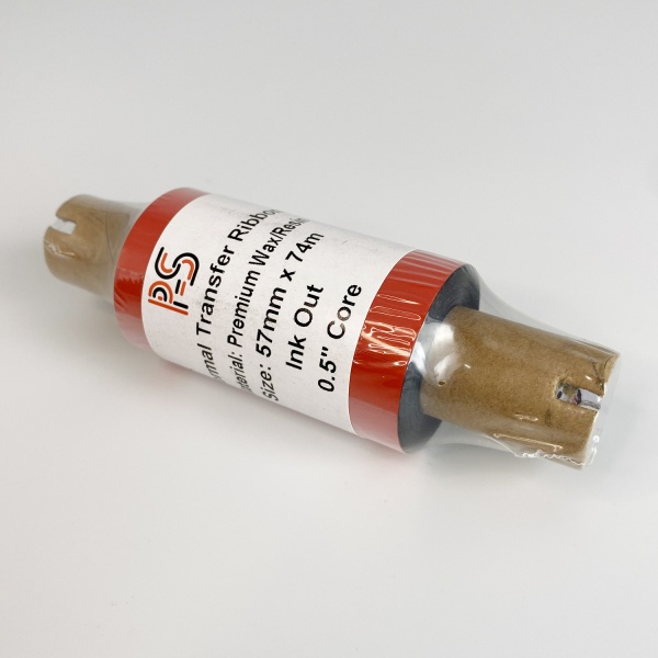 MP_3_Черный риббон PS Wax/Resin Premium 57мм х 74м (термотрансферная лента), OUT, 0.5'', ширина втулки 110мм MP_3_Черный риббон PS Wax/Resin Premium 57мм х 74м (термотрансферная лента), OUT, 0.5'', ширина втулки 110мм
