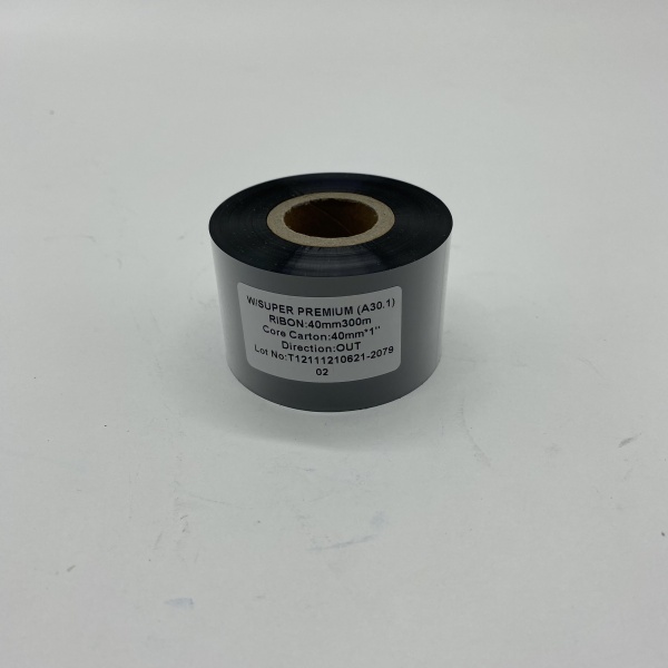 MP_4_Риббон A30.1 Wax Super Premium  40мм х 300м, OUT, 1 MP_4_Риббон A30.1 Wax Super Premium  40мм х 300м, OUT, 1