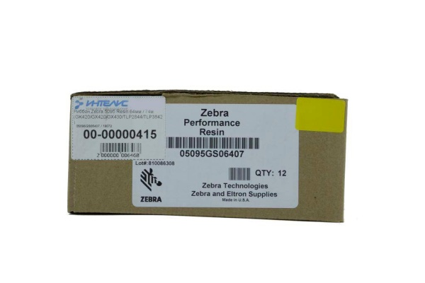 MP_6_Риббон Zebra 5095 Resin 64мм х 74м MP_6_Риббон Zebra 5095 Resin 64мм х 74м