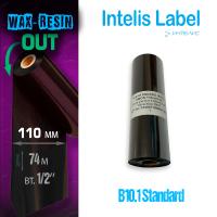 Риббоны B10.1 Wax/Resin Standard 110мм x 74м, OUT, 0.5" (2844G, 110мм)