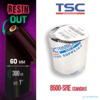 Риббон TSC 8600-SRE Standard Resin 60мм x 300м