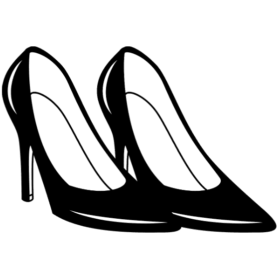 Черно белая обувь женская