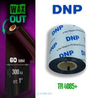 Риббон DNP TR4085+ 60мм x 300м, OUT, Wax, 1"